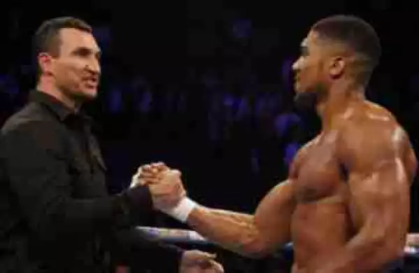 My Heart Is At Peace As I Pass The Torch To Anthony Joshua - Vladimir Klitschko Says As He Retired From Boxing